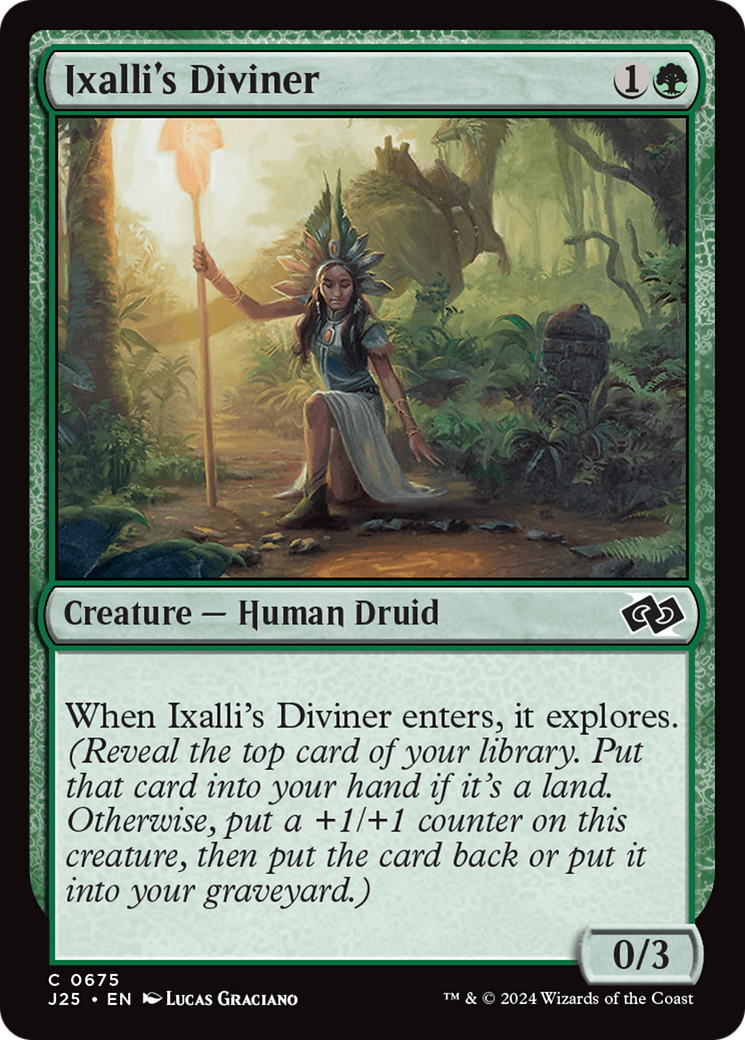 Ixalli's Diviner [Foundations Jumpstart] | PLUS EV GAMES 