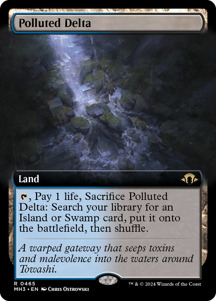 Polluted Delta (Extended Art) [Modern Horizons 3] | PLUS EV GAMES 