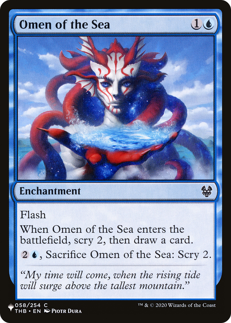 Omen of the Sea [The List Reprints] | PLUS EV GAMES 