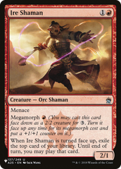 Ire Shaman [The List Reprints] | PLUS EV GAMES 