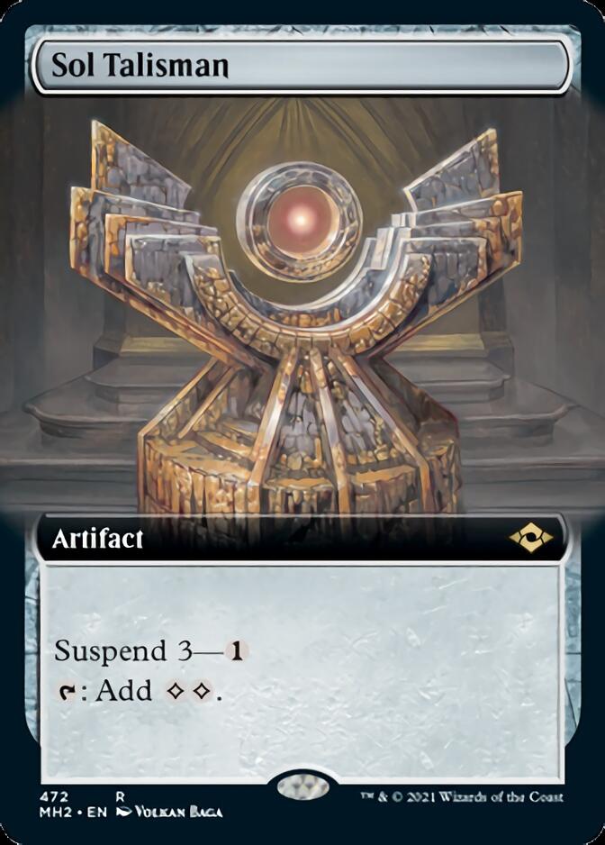 Sol Talisman (Extended Art) [Modern Horizons 2] | PLUS EV GAMES 