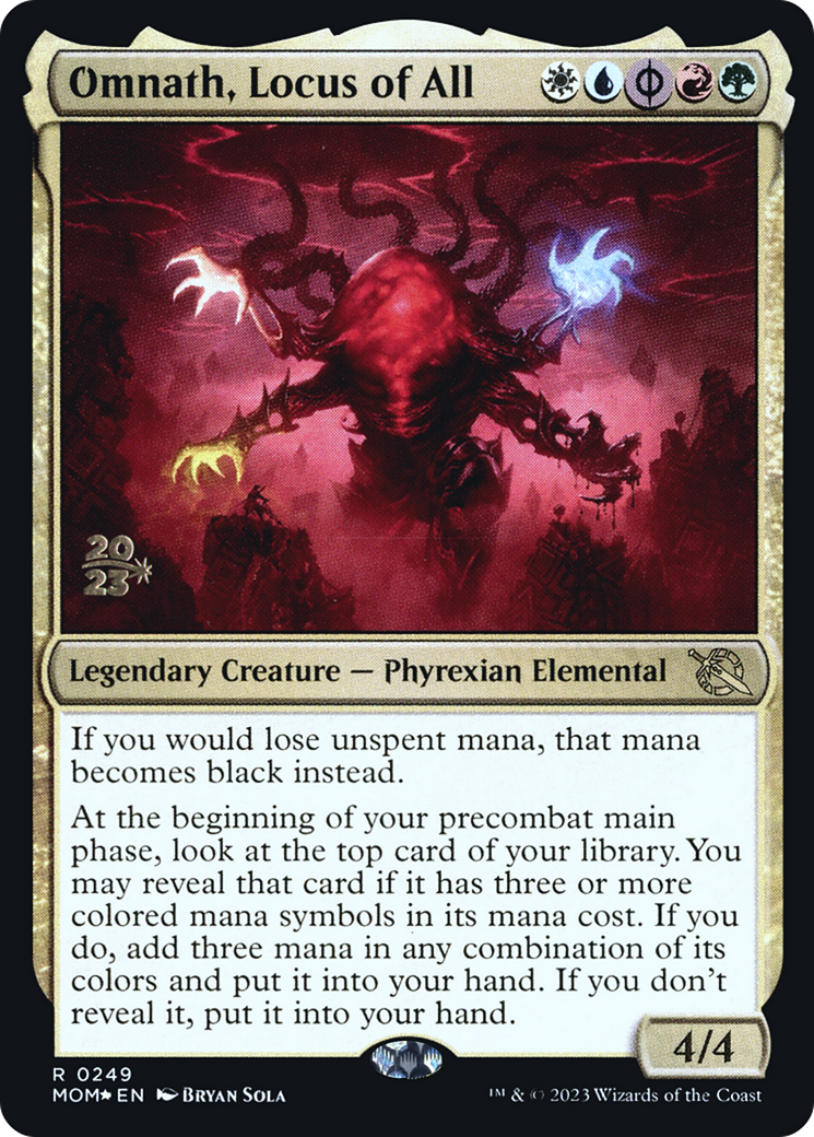 Omnath, Locus of All [March of the Machine Prerelease Promos] | PLUS EV GAMES 