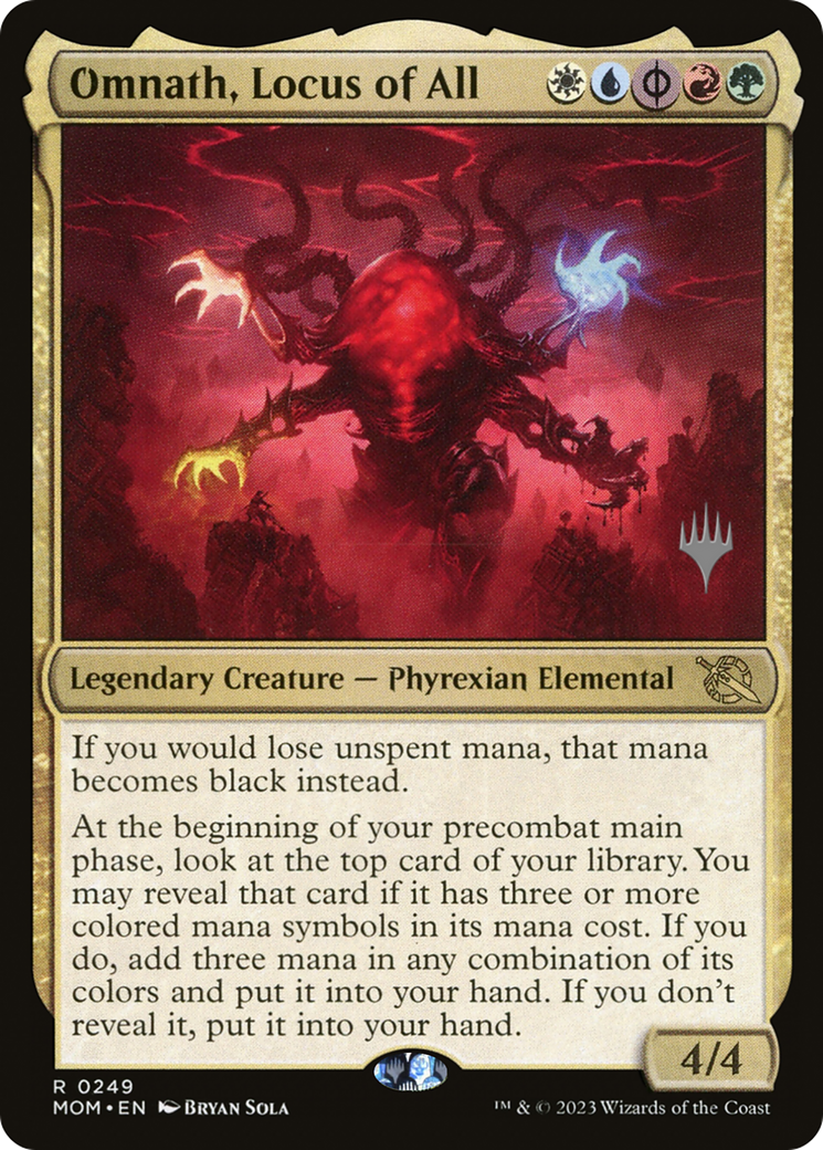 Omnath, Locus of All (Promo Pack) [March of the Machine Promos] | PLUS EV GAMES 