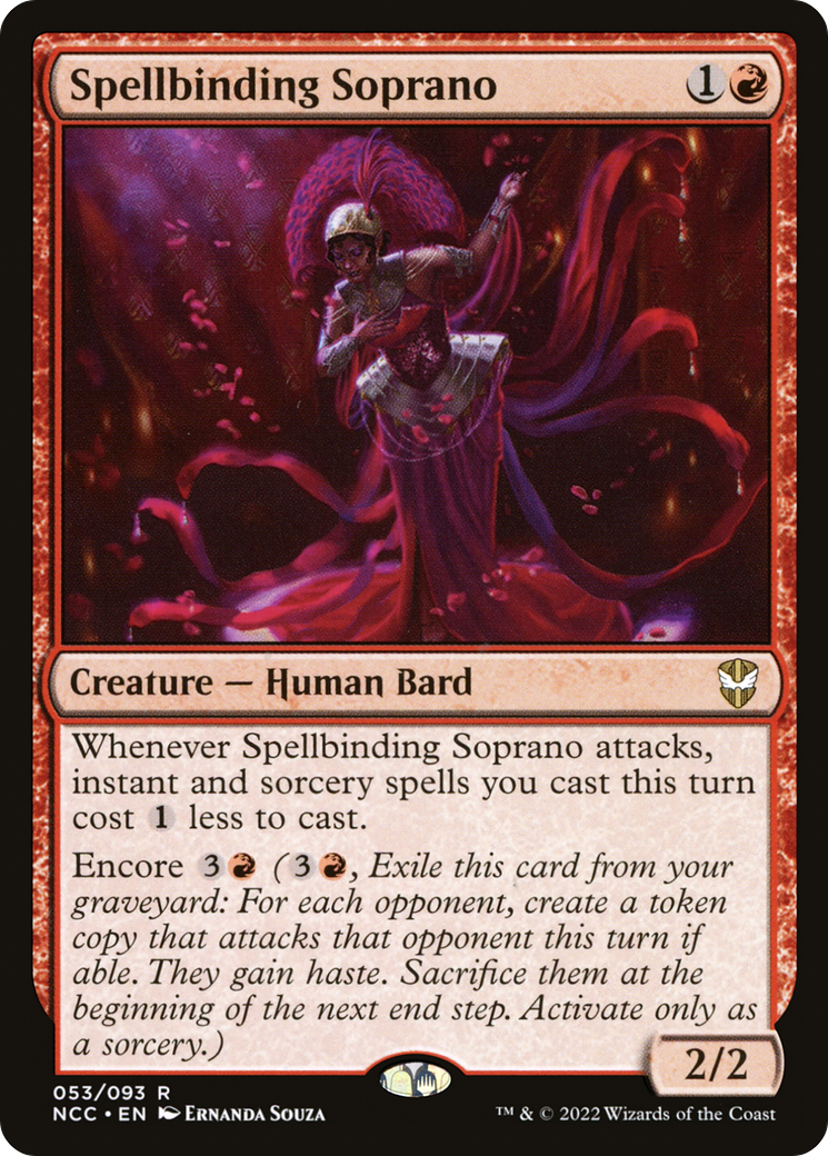 Spellbinding Soprano [Streets of New Capenna Commander]