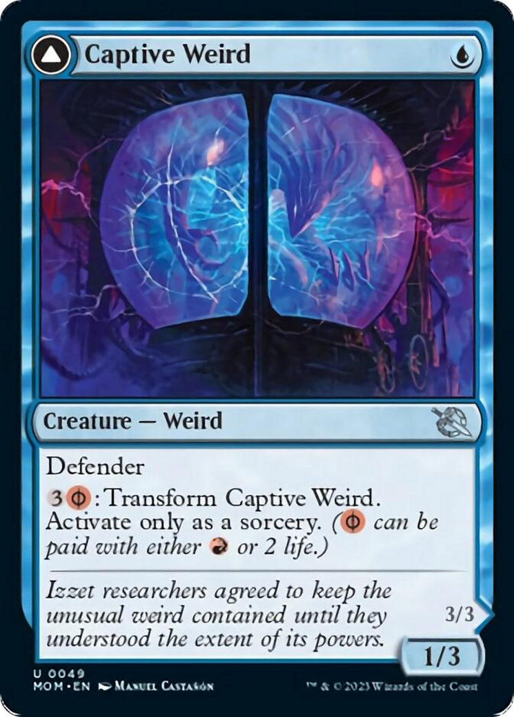Captive Weird // Compleated Conjurer [March of the Machine] | PLUS EV GAMES 