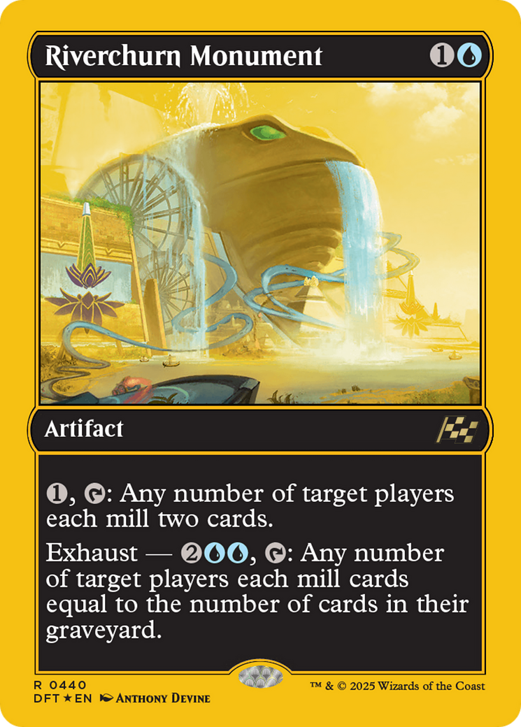 Riverchurn Monument (First-Place Foil) [Aetherdrift] | PLUS EV GAMES 
