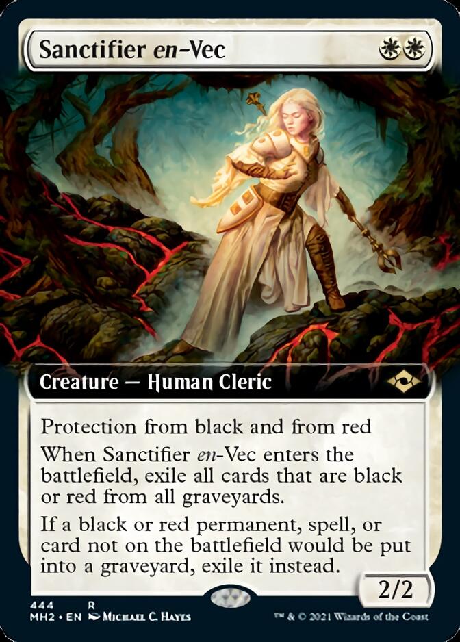 Sanctifier en-Vec (Extended Art) [Modern Horizons 2] | PLUS EV GAMES 