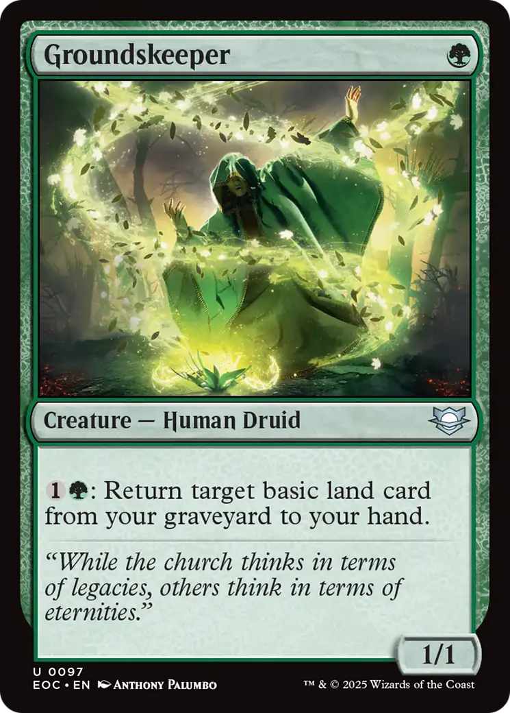 Groundskeeper [Edge of Eternities Commander] | PLUS EV GAMES 