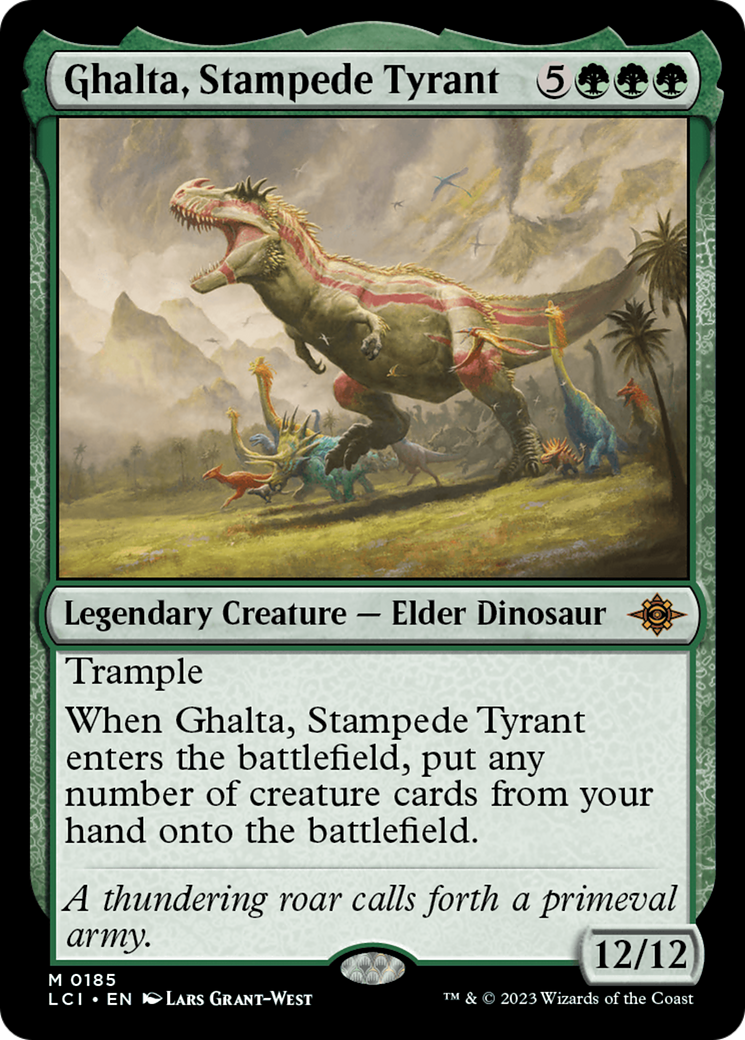 Ghalta, Stampede Tyrant [The Lost Caverns of Ixalan] | PLUS EV GAMES 