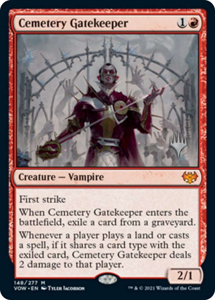 Cemetery Gatekeeper [Aetherdrift Promos] | PLUS EV GAMES 
