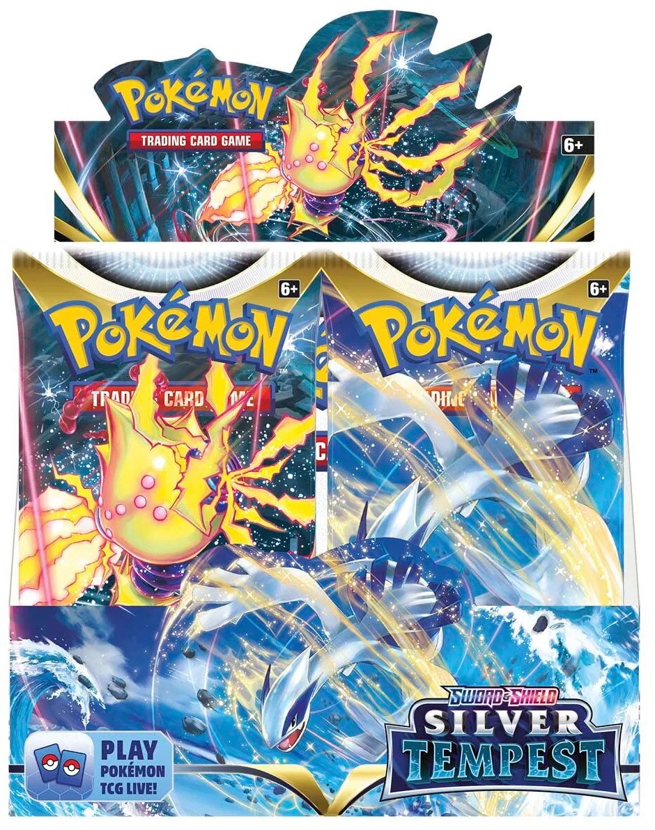 Sword & Shield: Silver Tempest - Booster Box | PLUS EV GAMES 