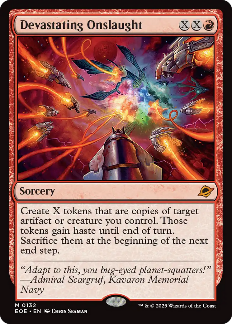 Devastating Onslaught [Edge of Eternities] | PLUS EV GAMES 