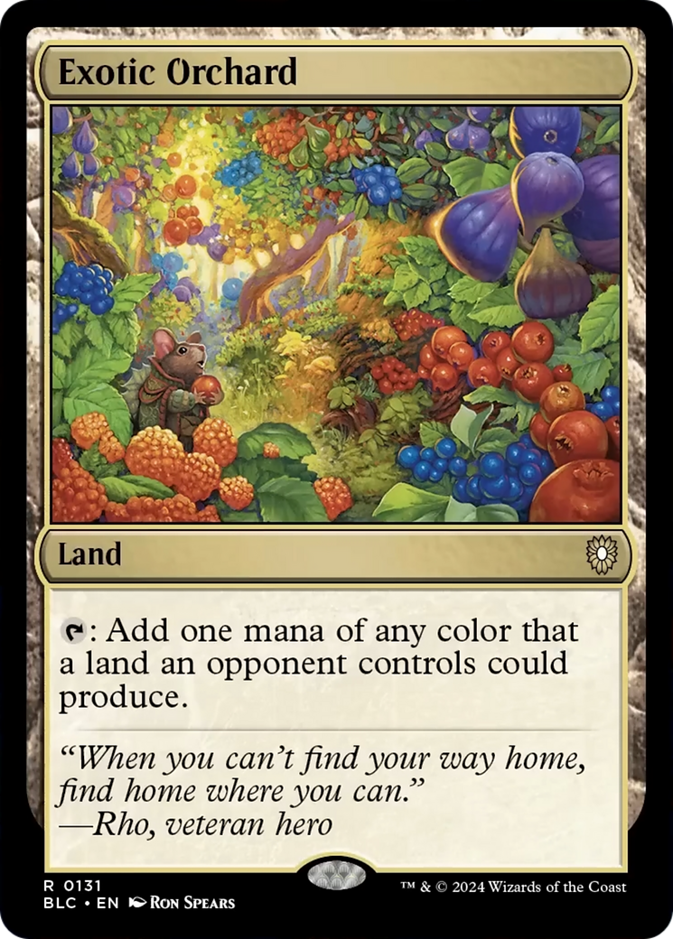 Exotic Orchard [Bloomburrow Commander] | PLUS EV GAMES 