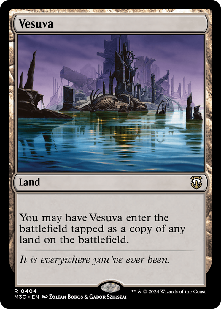 Vesuva (Ripple Foil) [Modern Horizons 3 Commander] | PLUS EV GAMES 