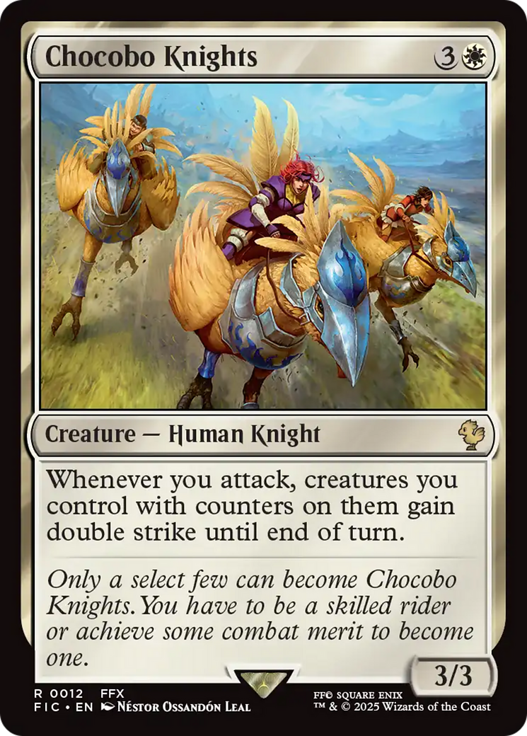 Chocobo Knights [FINAL FANTASY Commander] | PLUS EV GAMES 