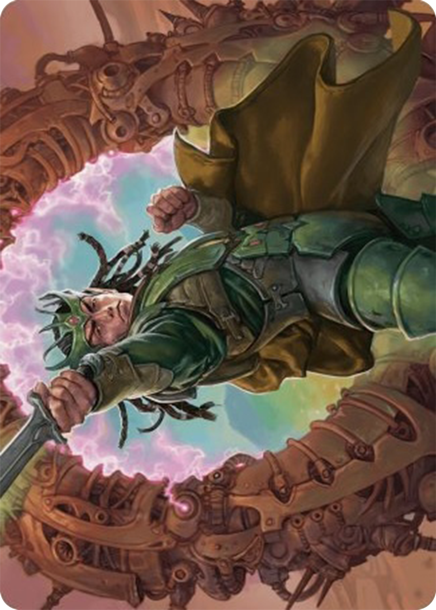 Eladamri, Korvecdal Art Card [Modern Horizons 3 Art Series] | PLUS EV GAMES 