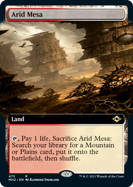 Arid Mesa (Extended Art) [Modern Horizons 2] | PLUS EV GAMES 