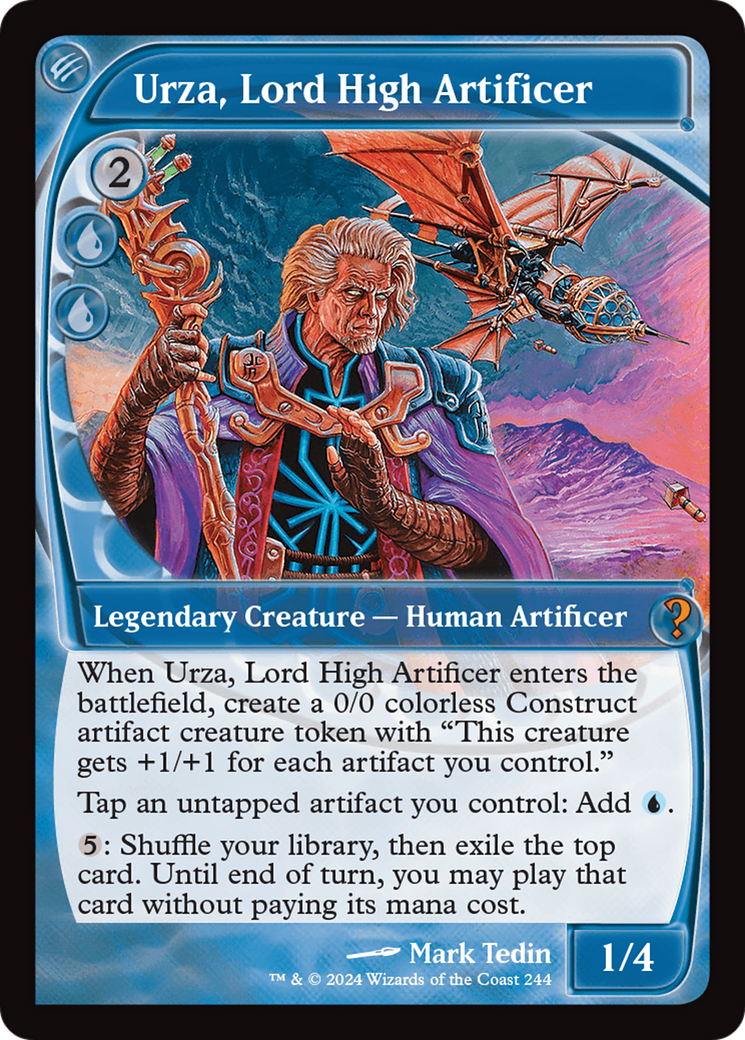 Urza, Lord High Artificer (Future Sight) [Mystery Booster 2] | PLUS EV GAMES 