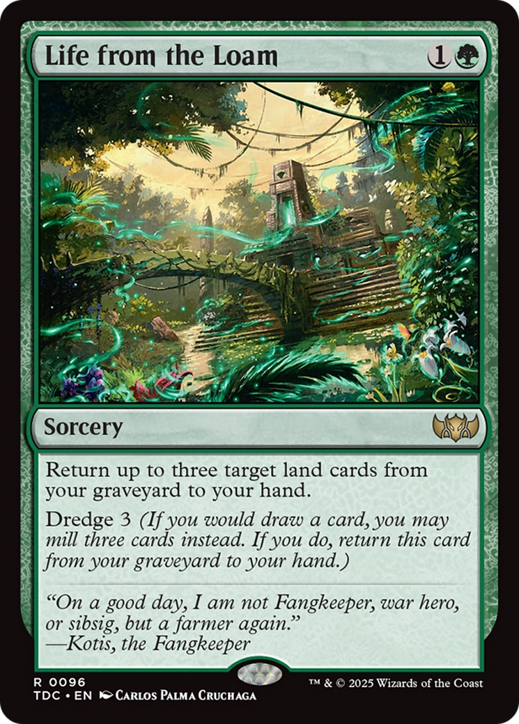 Life from the Loam [Tarkir: Dragonstorm Commander] | PLUS EV GAMES 
