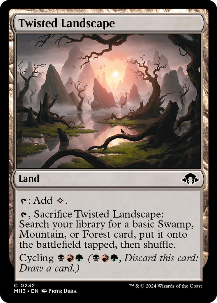 Twisted Landscape [Modern Horizons 3] | PLUS EV GAMES 