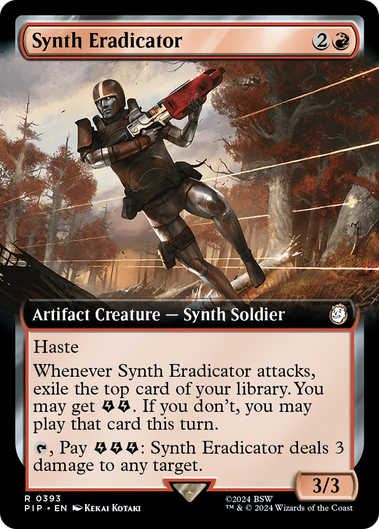 Synth Eradicator (Extended Art) [Fallout] | PLUS EV GAMES 