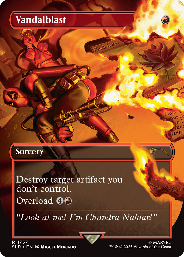 Vandalblast (1757) (Rainbow Foil) [Secret Lair Drop Series] | PLUS EV GAMES 