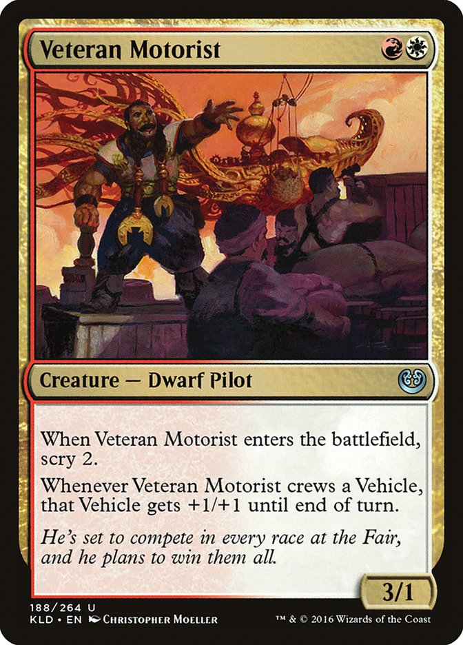 Veteran Motorist [Kaladesh] | PLUS EV GAMES 