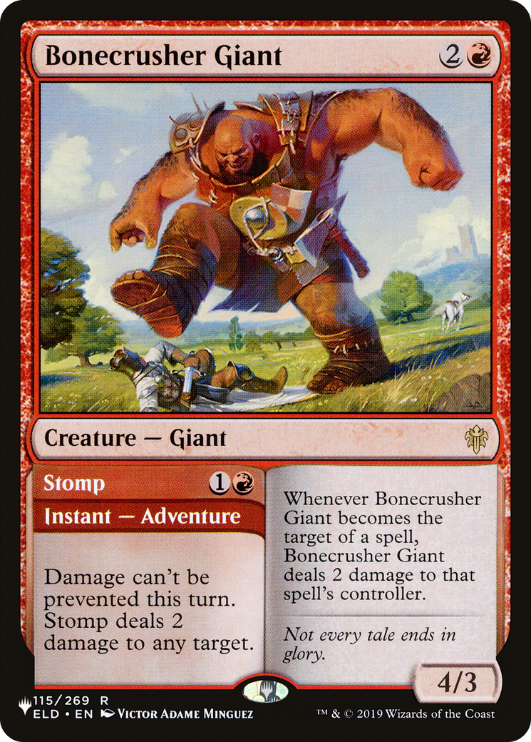 Bonecrusher Giant [The List Reprints] | PLUS EV GAMES 