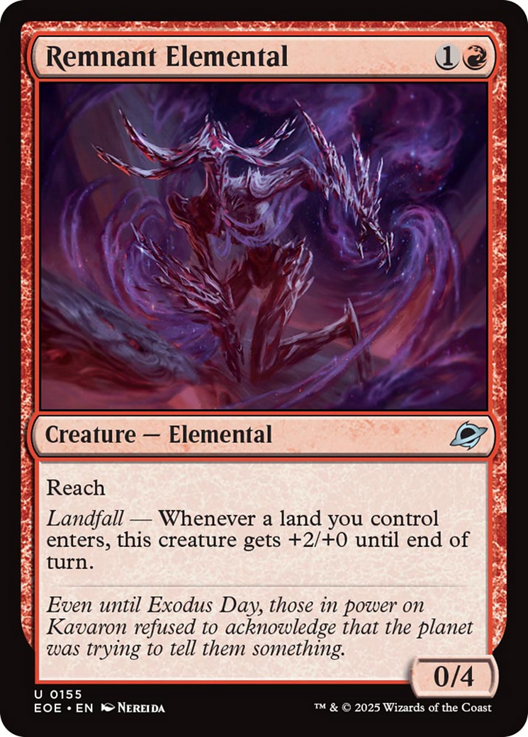 Remnant Elemental [Edge of Eternities] | PLUS EV GAMES 
