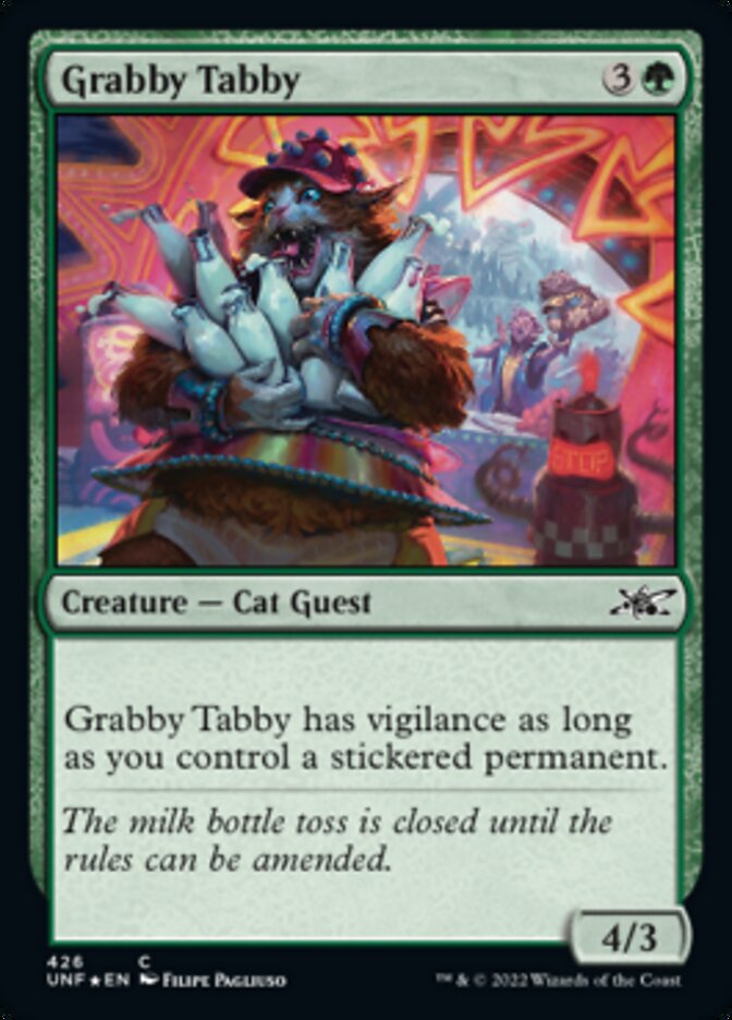 Grabby Tabby (Galaxy Foil) [Unfinity] | PLUS EV GAMES 