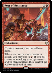 Roar of Resistance [Phyrexia: All Will Be One Commander] | PLUS EV GAMES 