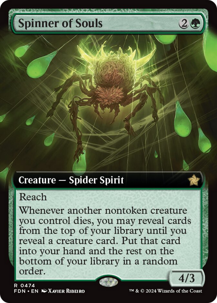 Spinner of Souls (Extended Art) [Foundations] | PLUS EV GAMES 