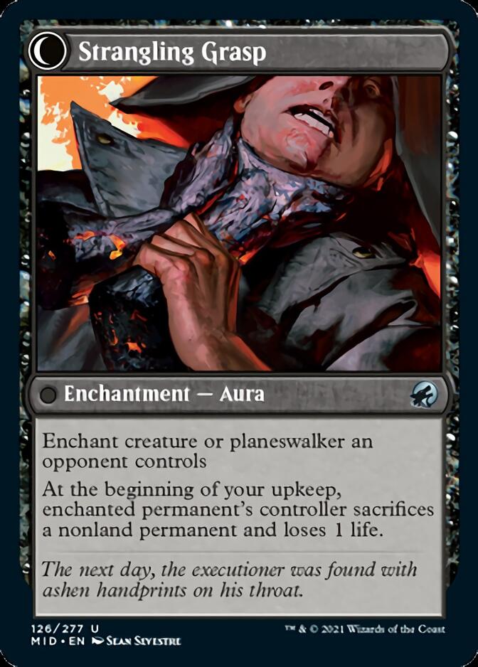 Vengeful Strangler // Strangling Grasp [Innistrad: Midnight Hunt] | PLUS EV GAMES 