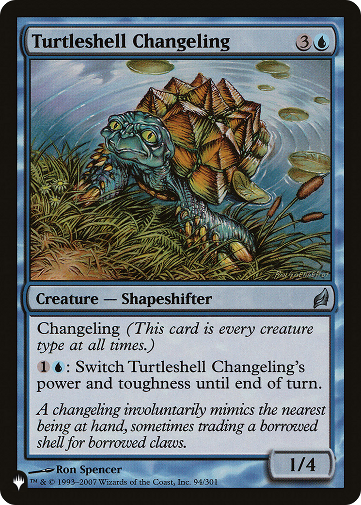 Turtleshell Changeling [The List] | PLUS EV GAMES 