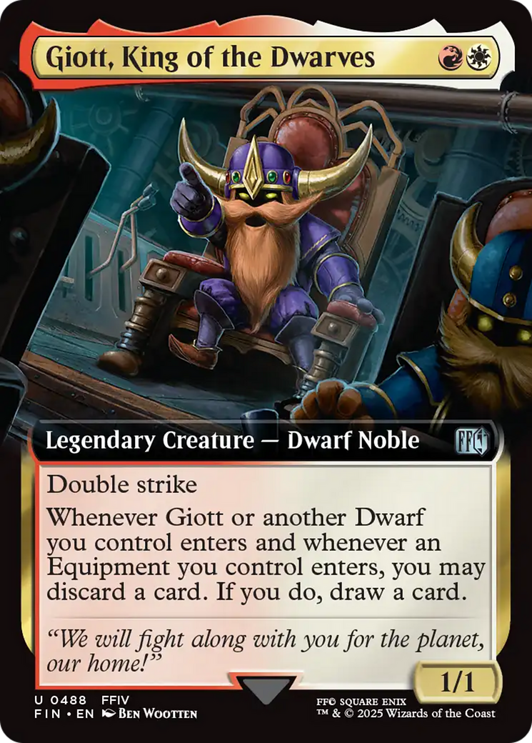 Giott, King of the Dwarves (Extended Art) [FINAL FANTASY] | PLUS EV GAMES 