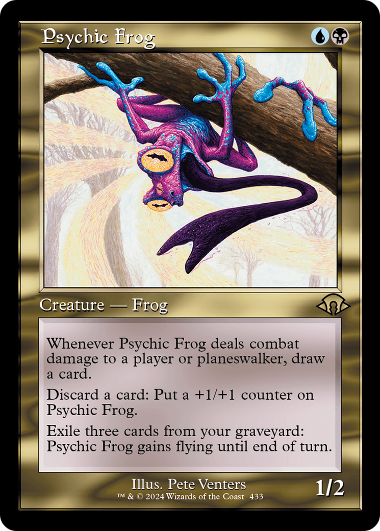 Psychic Frog (Retro) [Modern Horizons 3] | PLUS EV GAMES 