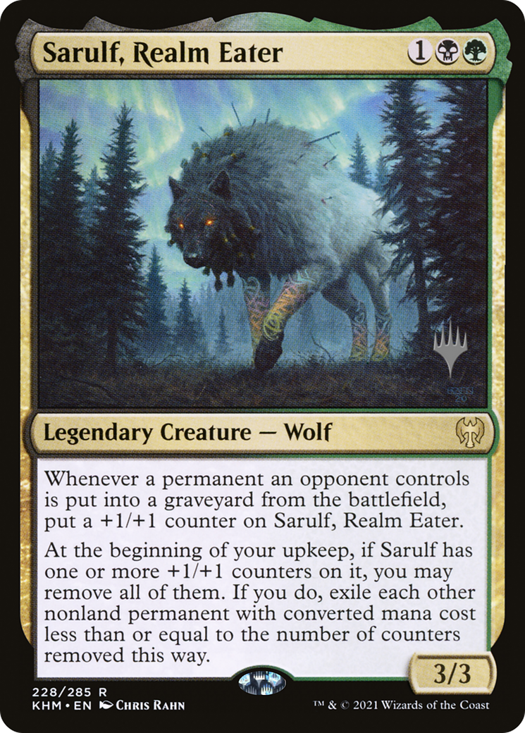 Sarulf, Realm Eater [Kaldheim Promo Pack]