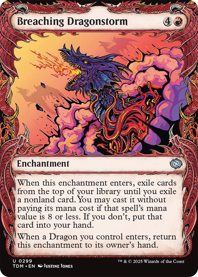 Breaching Dragonstorm (Showcase) [Tarkir: Dragonstorm] | PLUS EV GAMES 