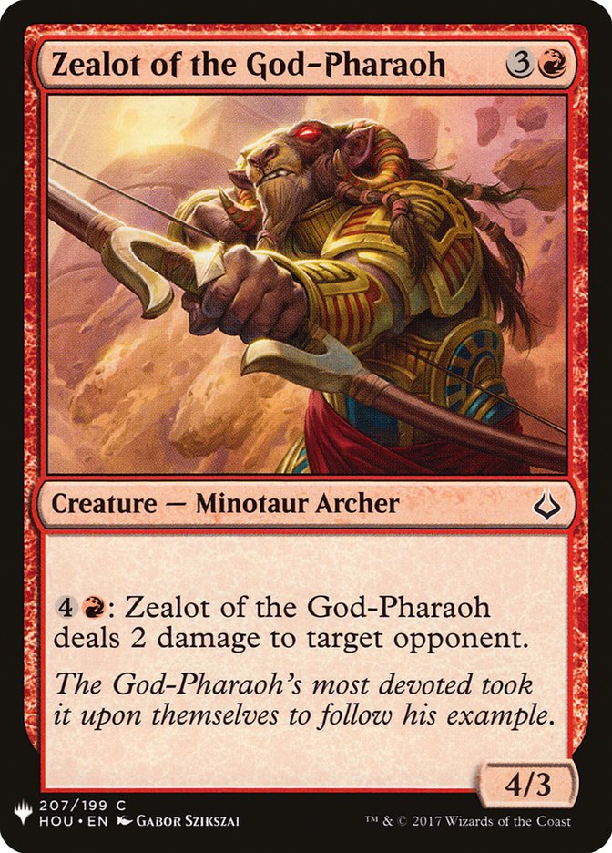 Zealot of the God-Pharaoh [Mystery Booster] | PLUS EV GAMES 