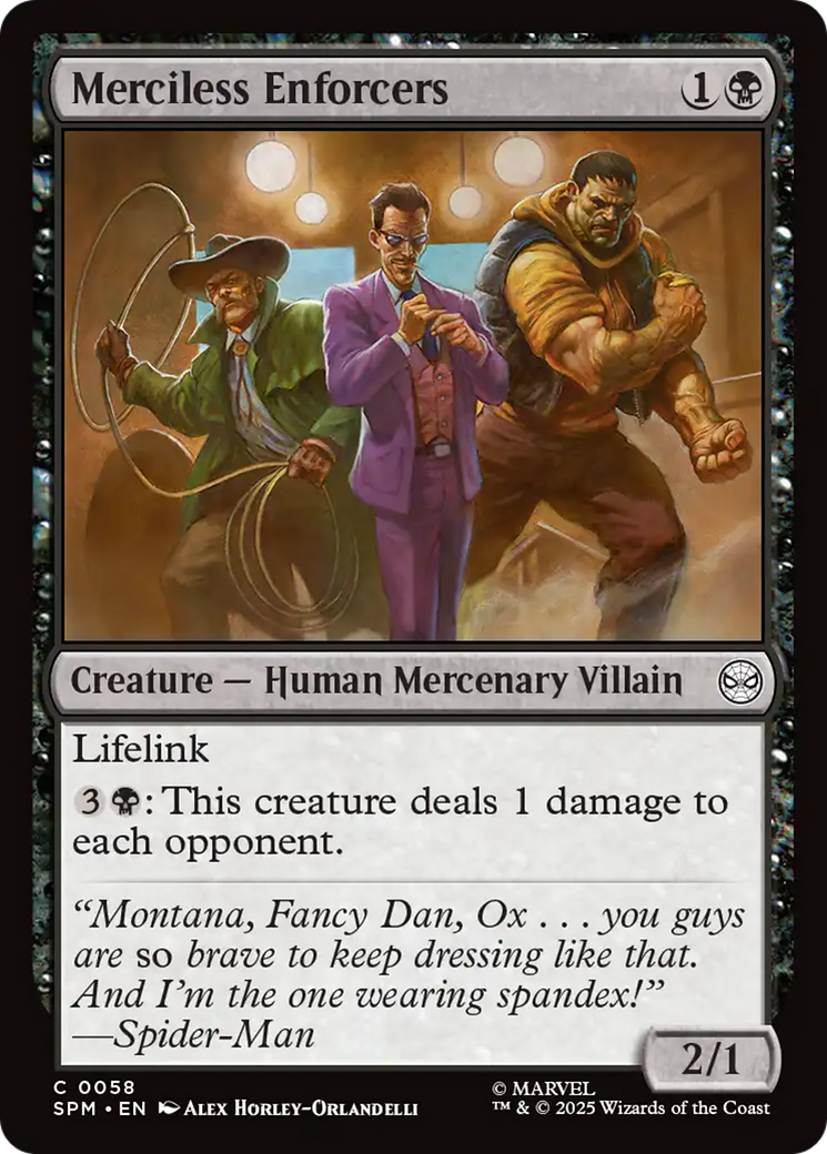 Merciless Enforcers [Marvel's Spider-Man] | PLUS EV GAMES 