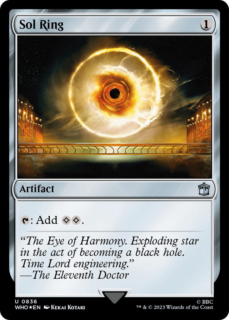 Sol Ring (Surge Foil) [Doctor Who] | PLUS EV GAMES 