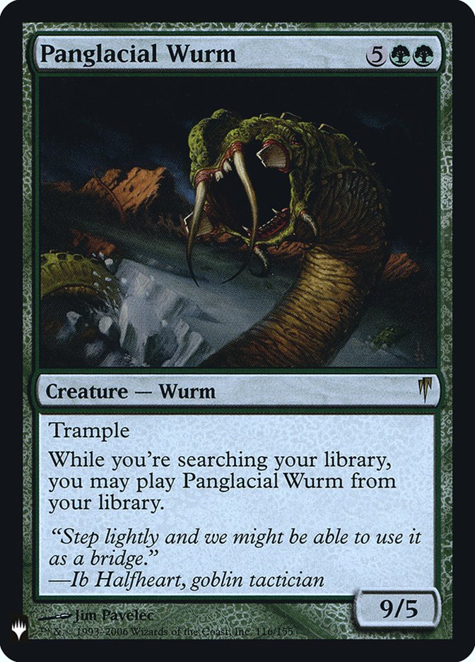 Panglacial Wurm [Mystery Booster] | PLUS EV GAMES 