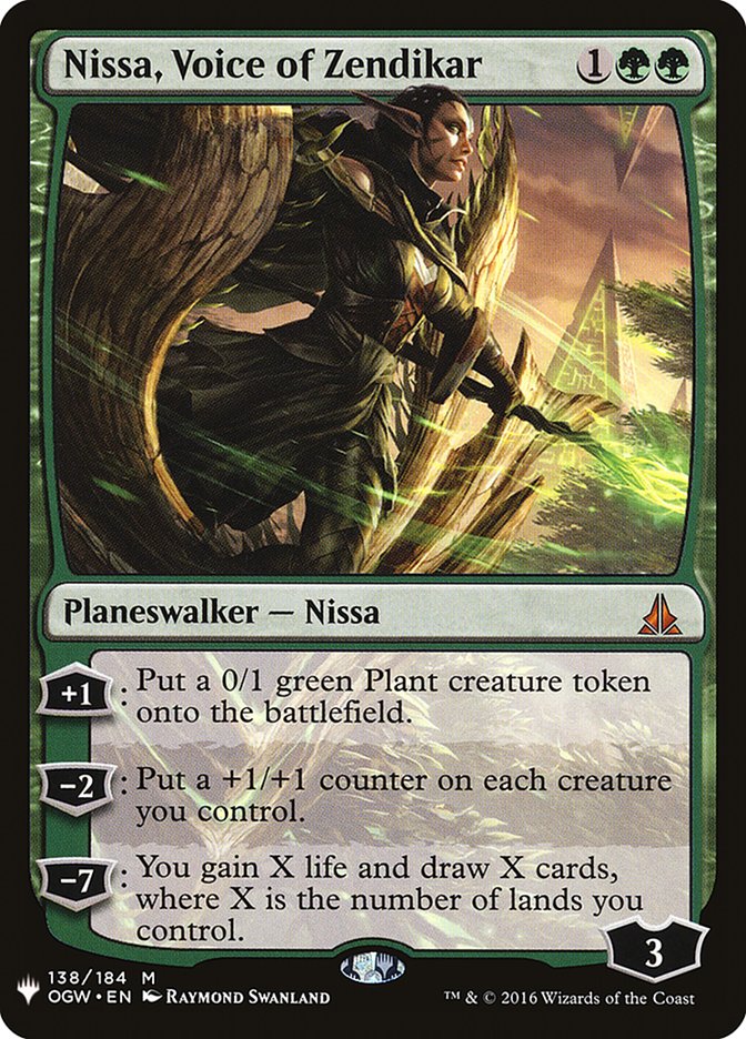 Nissa, Voice of Zendikar [Mystery Booster] | PLUS EV GAMES 