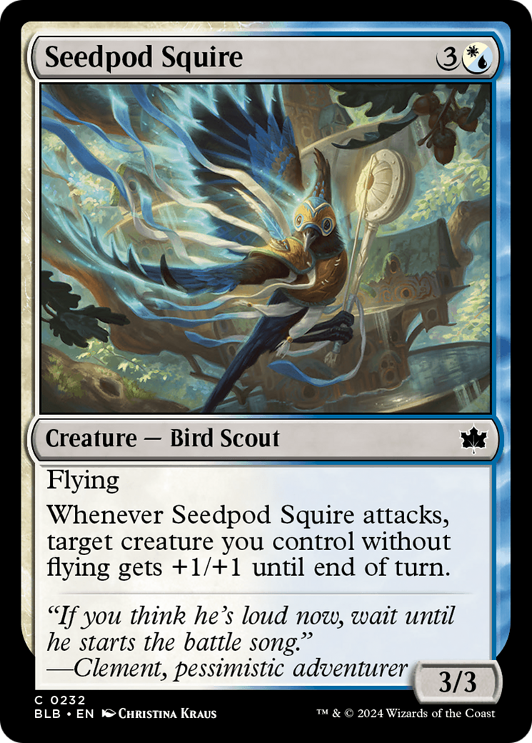 Seedpod Squire [Bloomburrow] | PLUS EV GAMES 