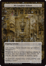 My Laughter Echoes (Full Art) [Duskmourn: Archenemy]
