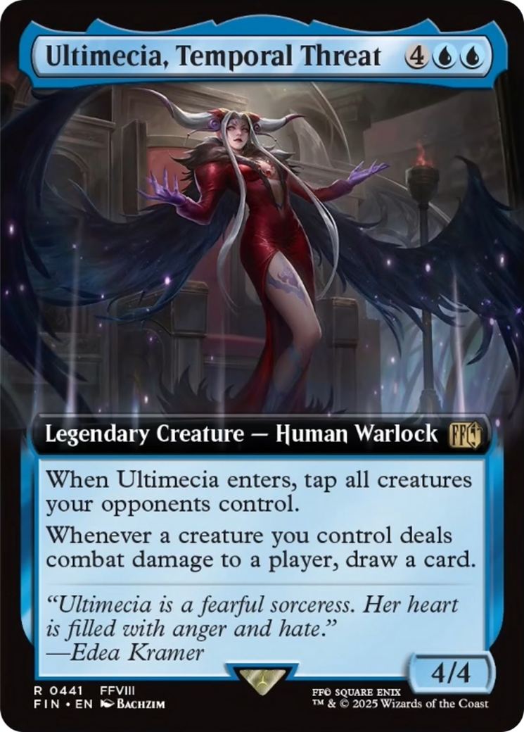 Ultimecia, Temporal Threat (Extended Art) [FINAL FANTASY] | PLUS EV GAMES 