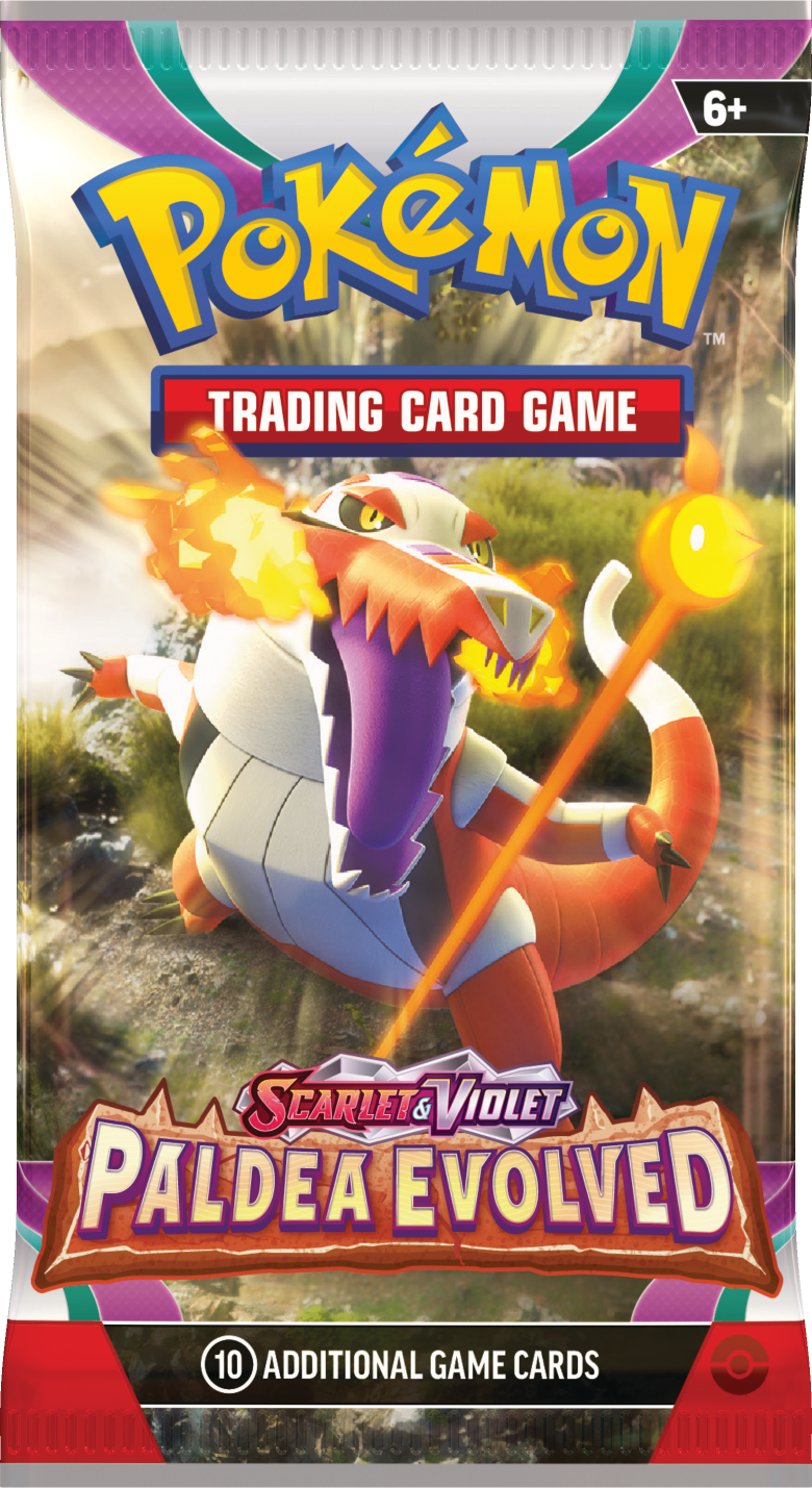 Scarlet & Violet: Paldea Evolved - Booster Pack | PLUS EV GAMES 
