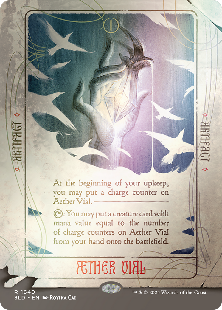 Aether Vial (Rainbow Foil) [Secret Lair Drop Series] | PLUS EV GAMES 