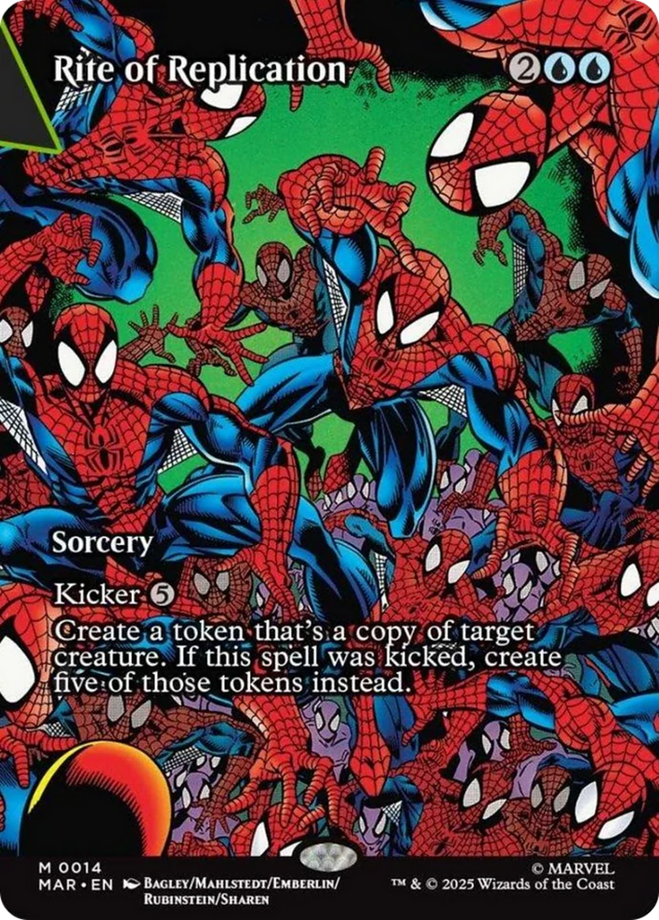 Rite of Replication (Borderless) [Marvel's Spider-Man: Eternal-Legal] | PLUS EV GAMES 