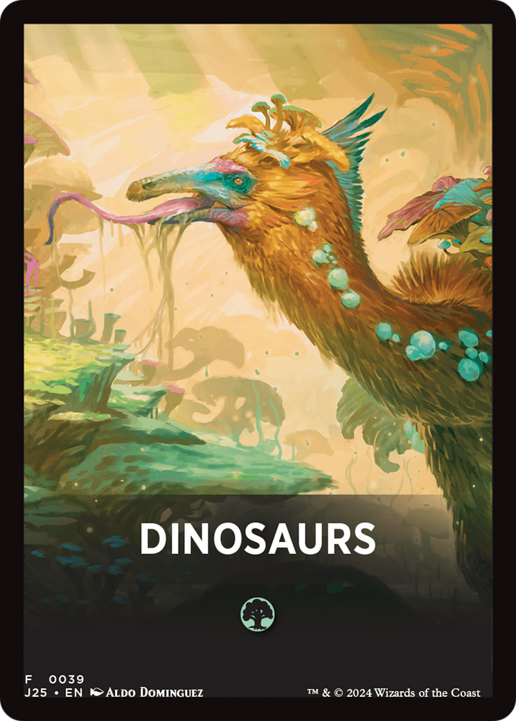 Dinosaurs Theme Card [Foundations Jumpstart Front Cards] | PLUS EV GAMES 